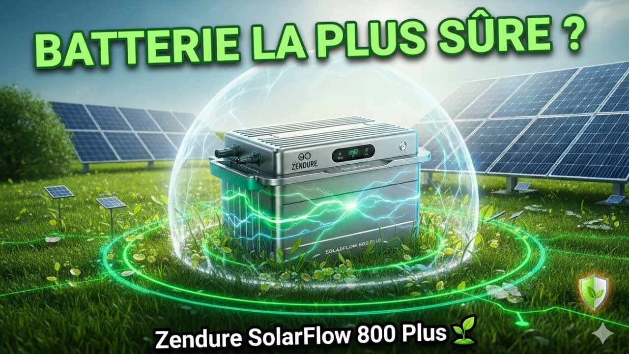 Zendure SolarFlow 800 Plus : La batterie la plus SÛRE du marché ? 🔥