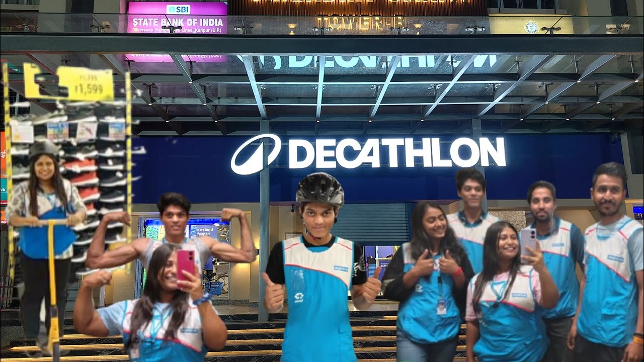 A day in a life of the Decathlon's employee😉