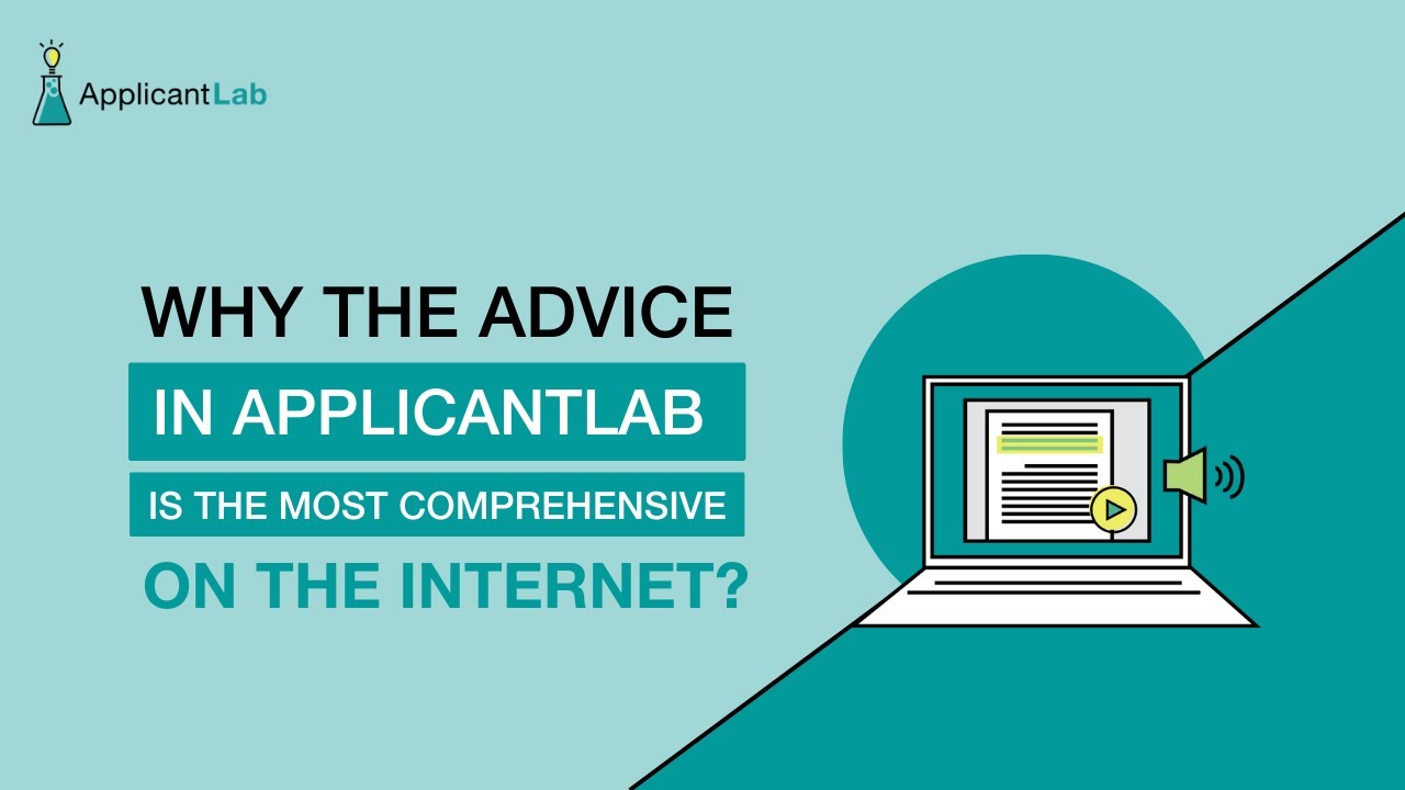 Why the Advice in ApplicantLab Is The Most Comprehensive On the Net