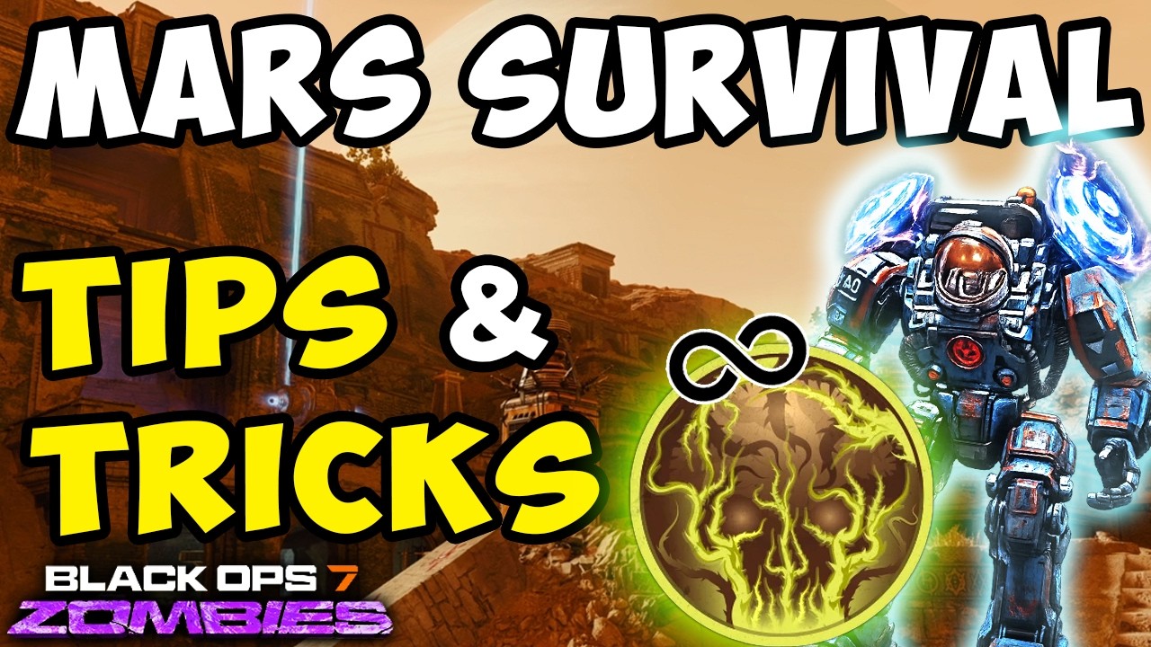 Mars Survival Tips & Tricks EASY + FAST XP | BO7 Zombies