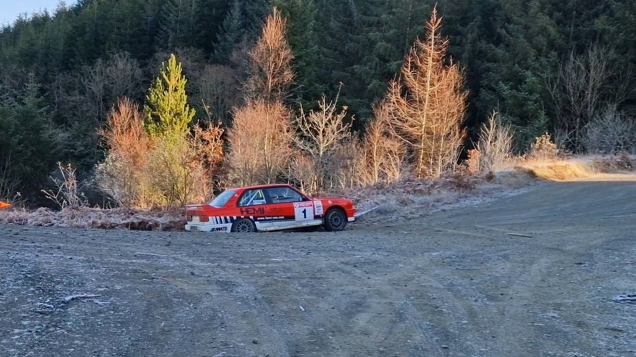 RAC Rally 25. BMW M3 and Mk2 escort