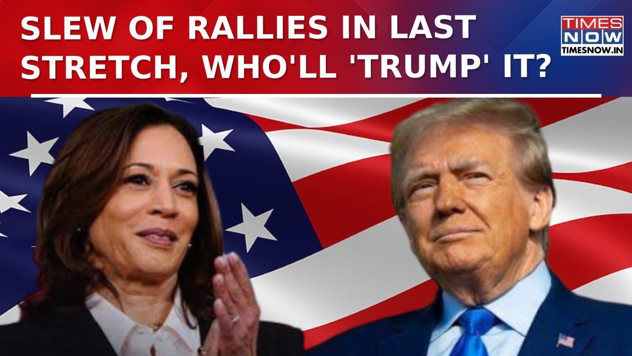 US Presidential Elections: Showdown Peaks In Last Stretch, Race To White House; Who'll 'Trump' It?