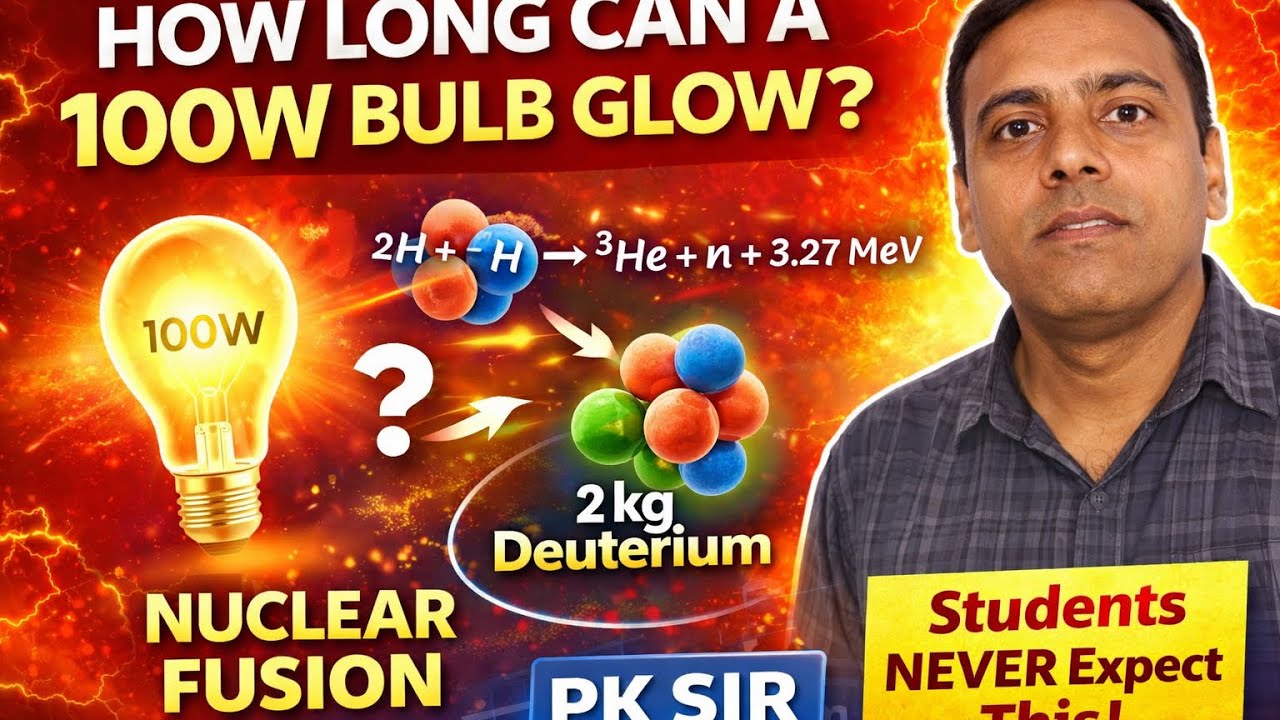 Can a 100W Bulb Run for YEARS? 😱 | Fusion Energy Shocks Everyone