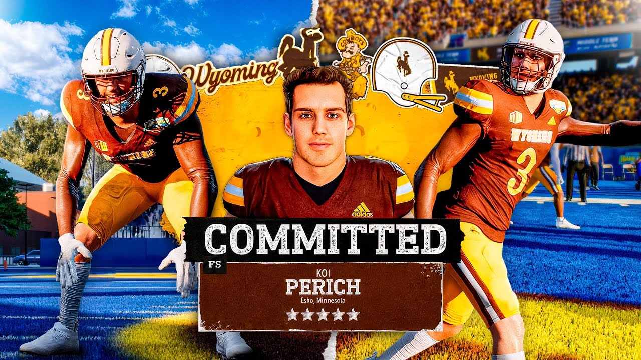 I Got a Two Way Player in CFB 26 Wyoming Dynasty!