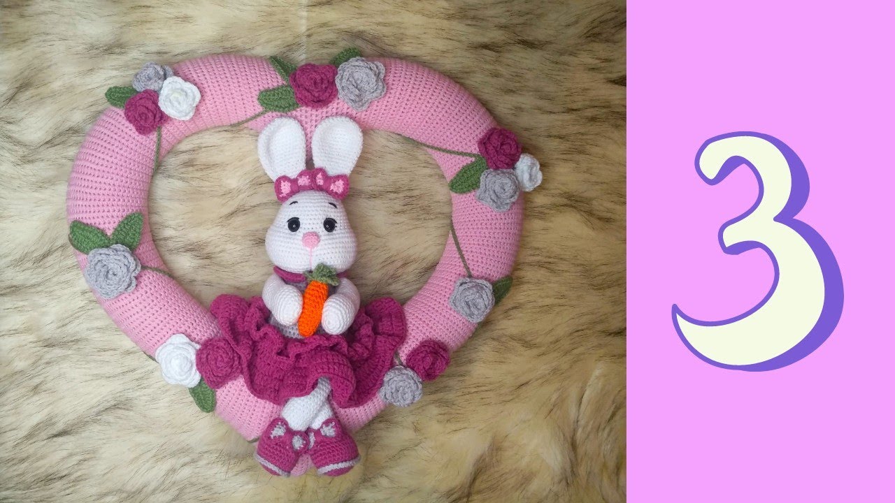 Kapı süsü|Amigurumi tavşan yapımı(3.bölüm)gövde yapımı