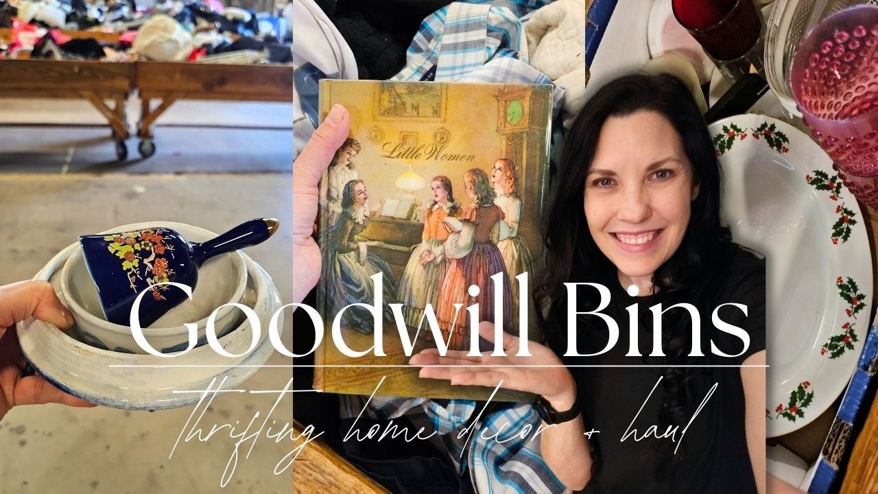 GOODWILL BINS HOME DÉCOR THRIFT WITH ME 2026 | Shop with Me + Thrift Haul
