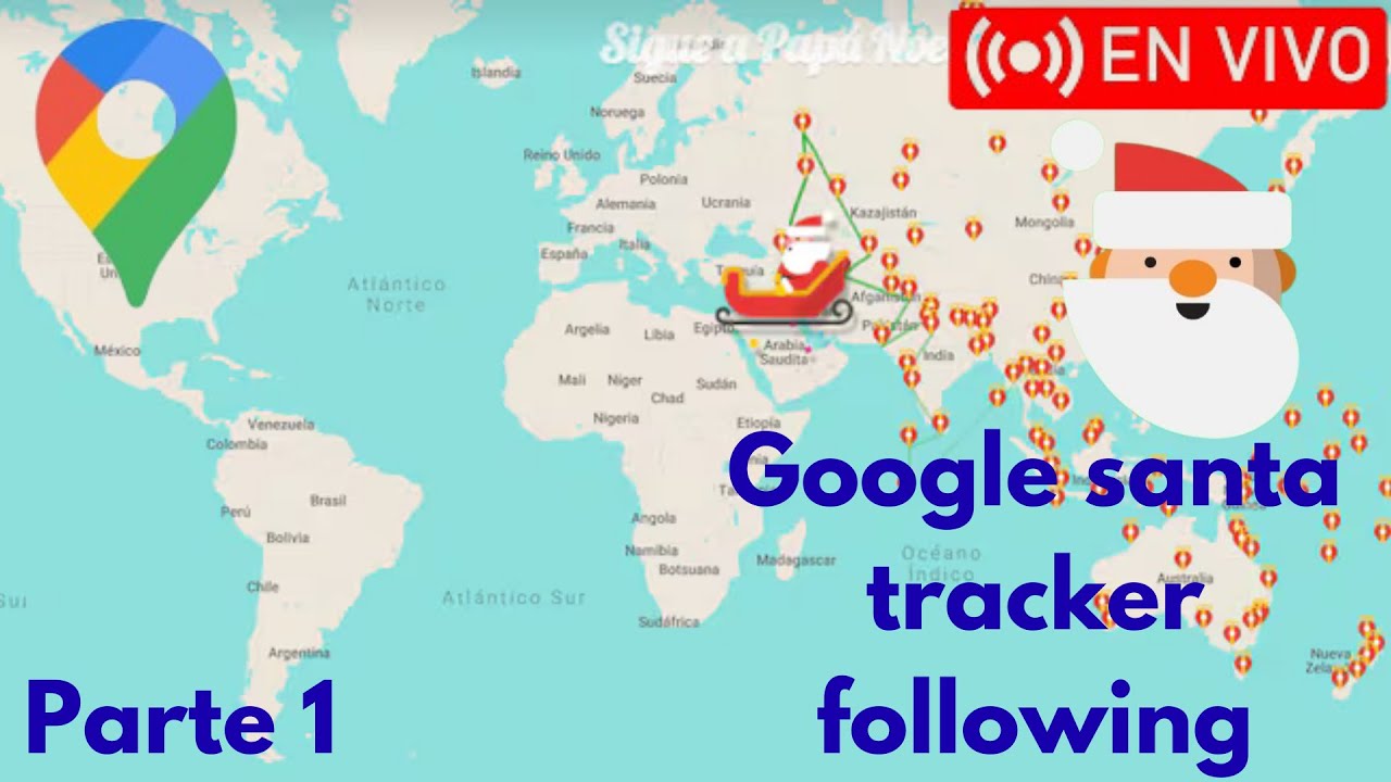 Google santa tracker following Parte 1
