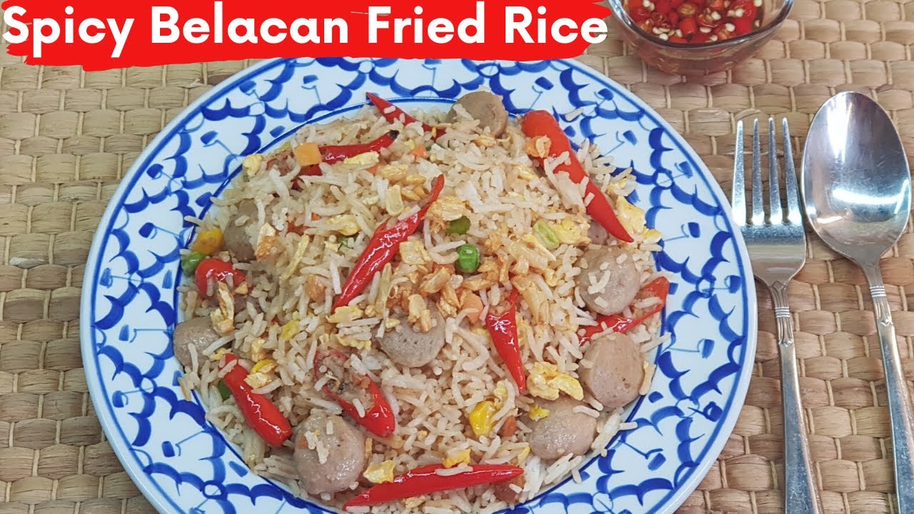 Super Spicy Belacan Fried Rice | Nasi Goreng Belacan