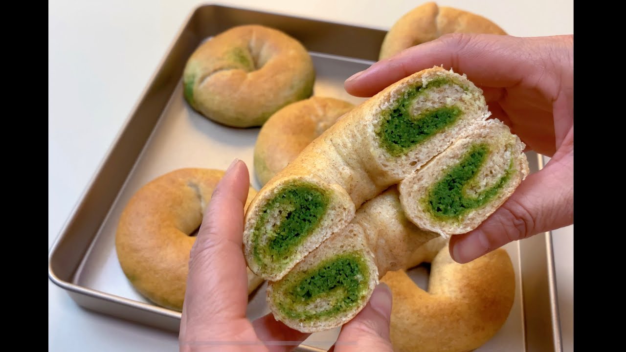 【CC】Super delicious whole wheat and super soft bagels /CC subtitles /好吃的全麥超柔軟的貝果/cc字幕