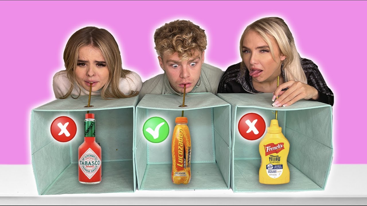 DON'T CHOOSE THE WRONG MYSTERY DRINK CHALLENGE!!
