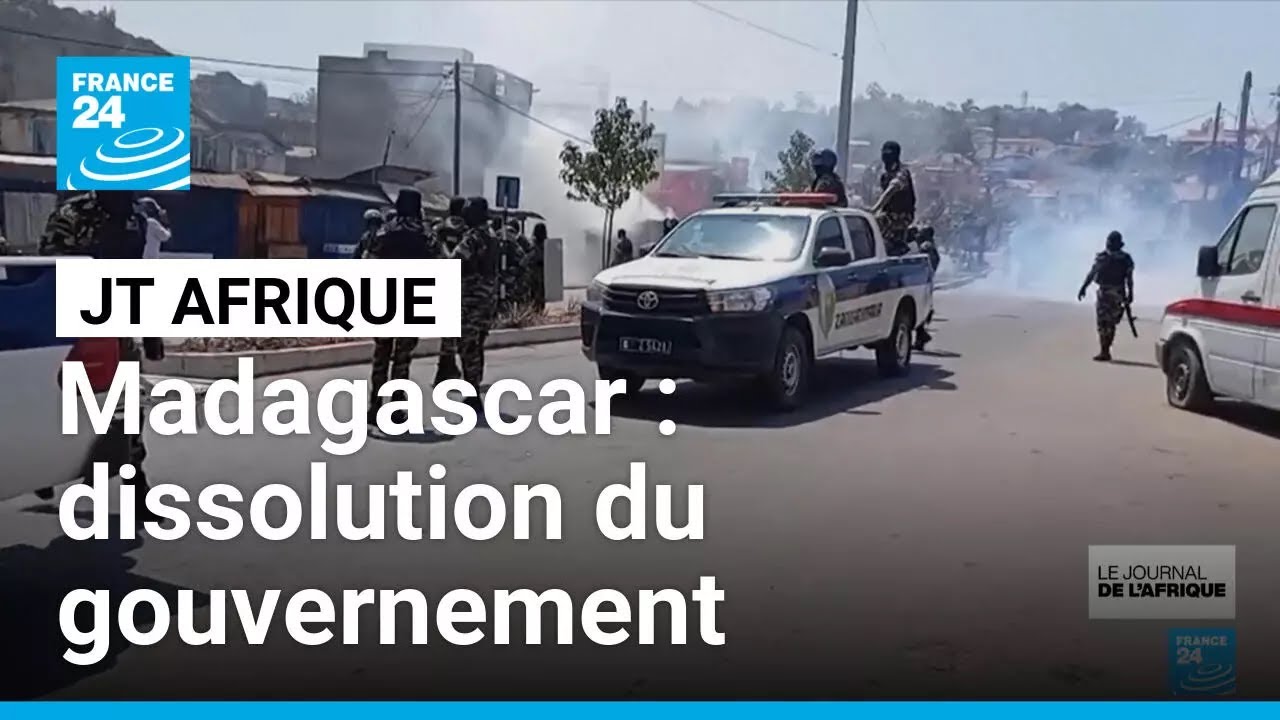 Madagascar : dissolution du gouvernement après la répression sanglante de manifestations