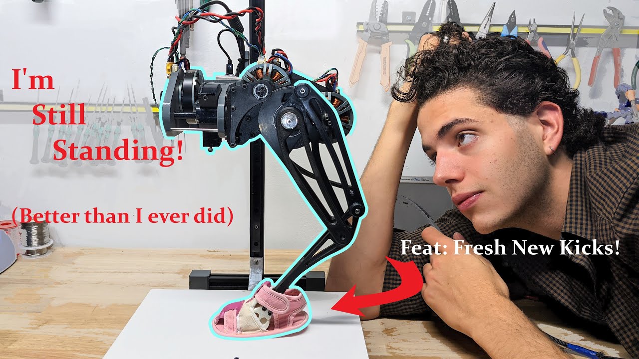 Bruce-E Build Series #2 | Building a Robotic Feline from the Ground Up | Baby Steps & Motor Control