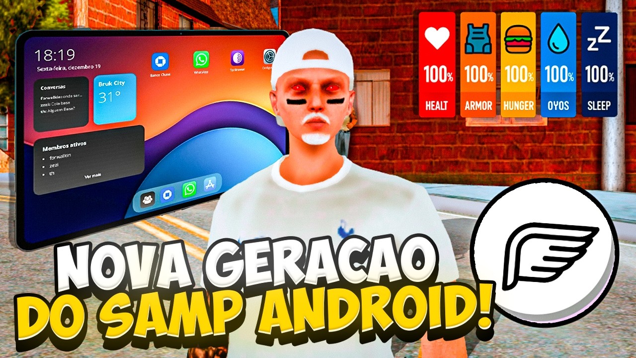ESTILO FIVEM, MAS É SAMP! REAGINDO AOS NOVOS SISTEMAS DA 