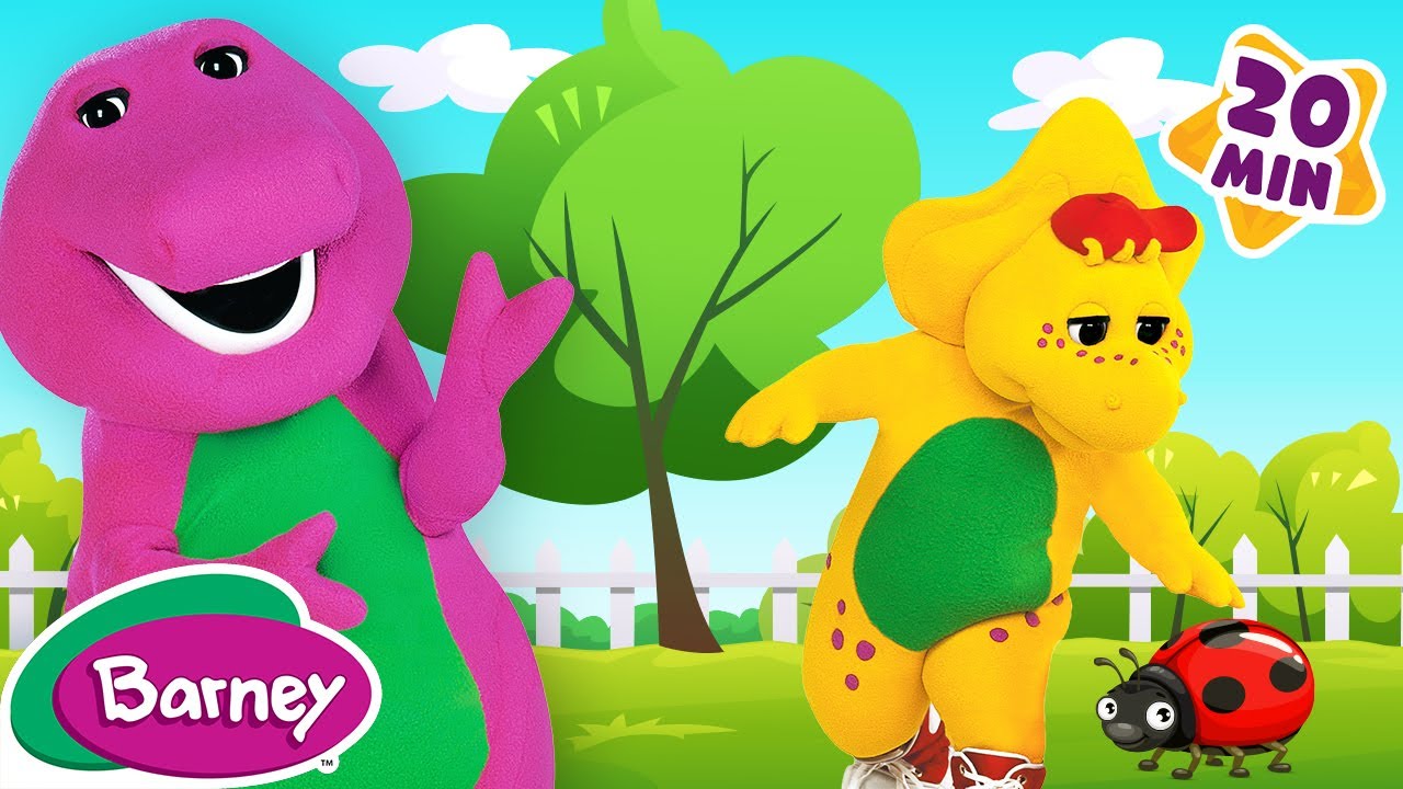 Big and Small Song + More Barney Nursery Rhymes and Kids Songs