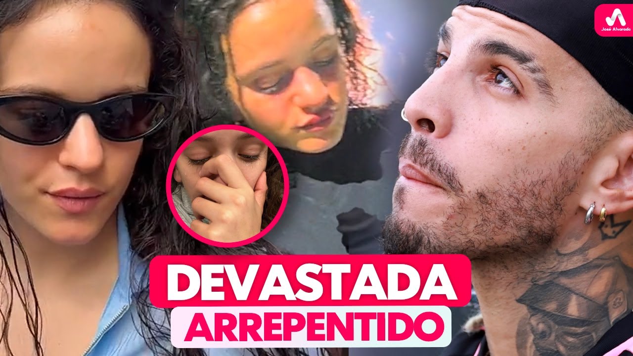 Rosalía Llora en vivo por engaño de Rauw, Así se confirmó todo, Rauw Alejandro Arrepentido