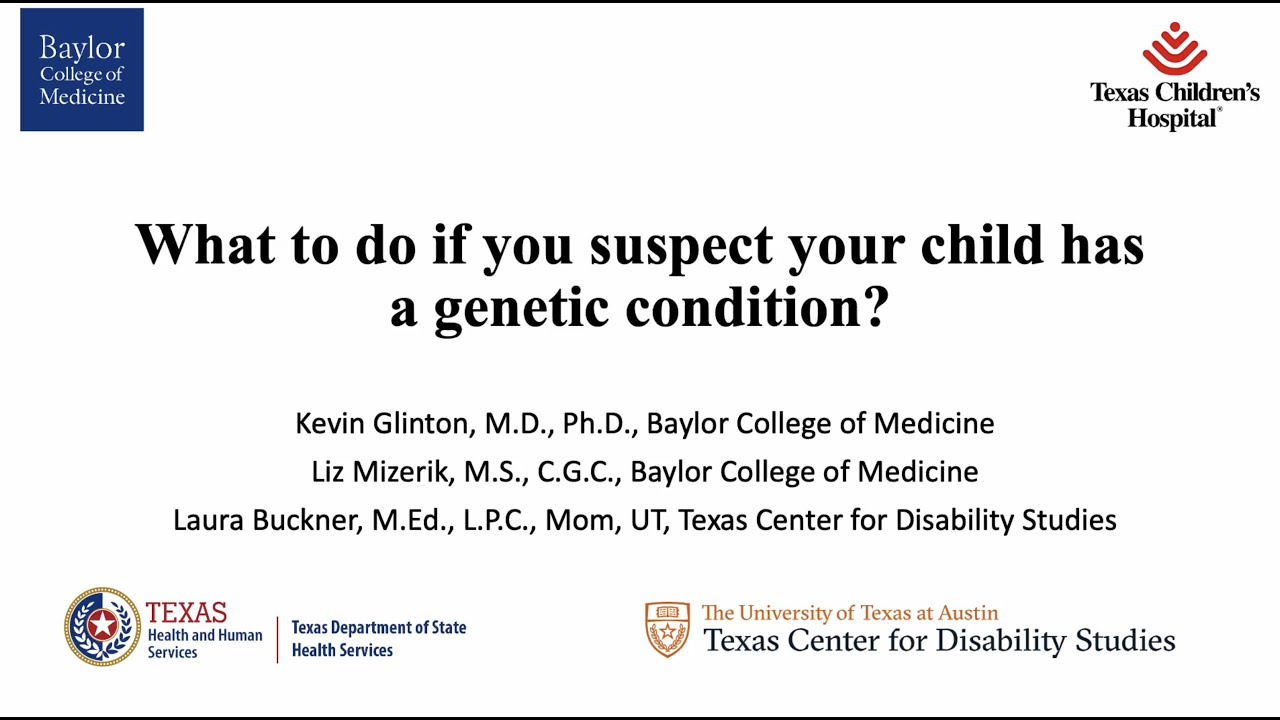 What to Do If You Suspect Your Child Has a Genetic Condition