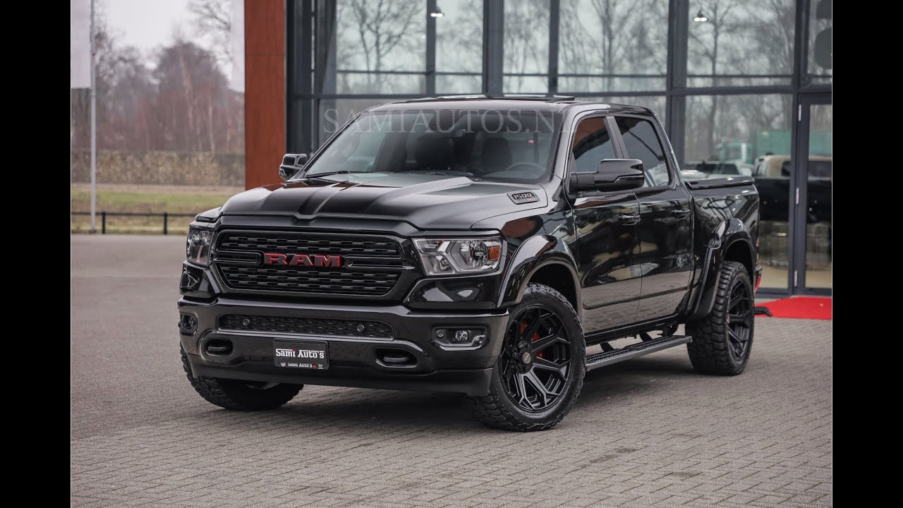 Dodge Ram SPORT | 5.7 V8 4x4 HEMI | PANORAMA DAK | GROOTSCHEM 12 INCH | LPG | Diamond Black Pearl |
