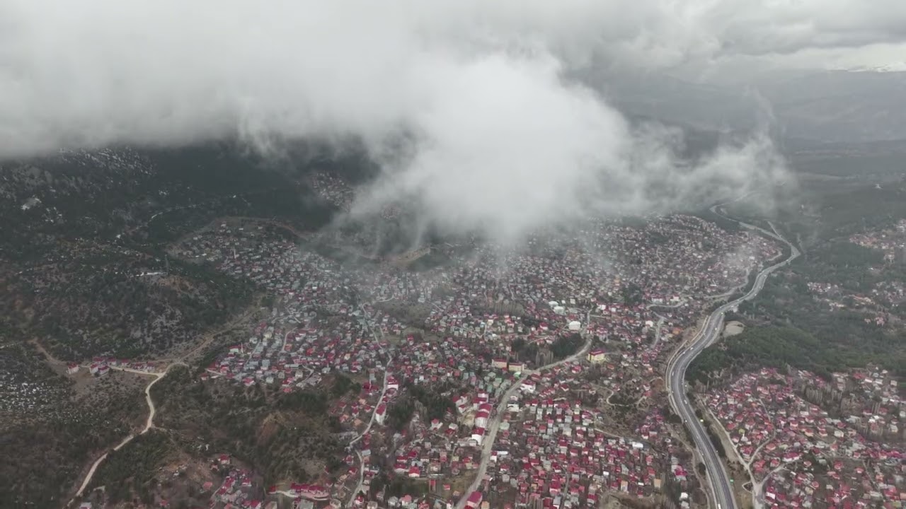 DJI AIR 3S İLE BULUTLAR İÇİNDE AKÇATEKİR 01.02.2026