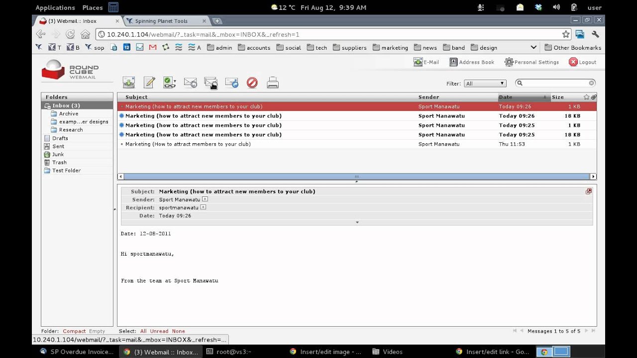 Roundcube Webmail Tutorial