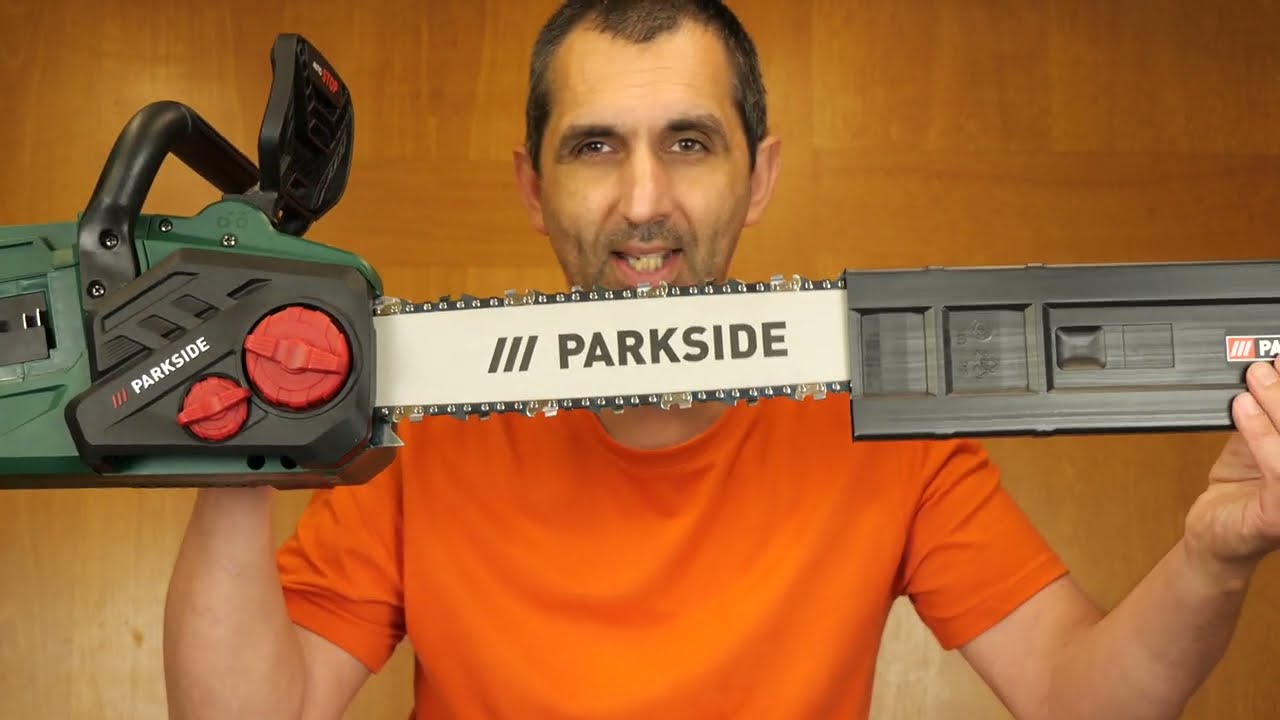 Parkside PKSA 40-Li B2 akkus láncfűrész kicsomagolás (Lidl, Grizzly Tools) Unboxing