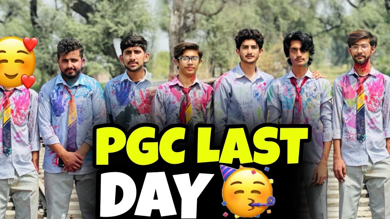 Punjab College Ma Last Day 🥲| Finally College Life End Ho Gai😎