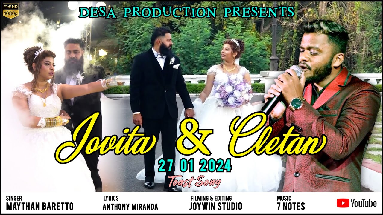 Jovita & Cletan | Wedding Toast Song 2024