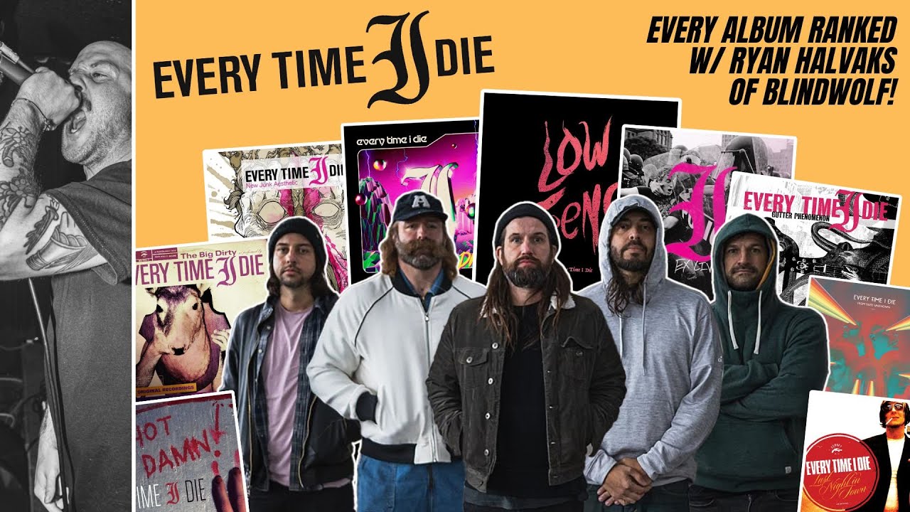 Episode 34: Every Time I Die (with Ryan Halvaks of Blindwolf) | Every ETID Album Ranked!