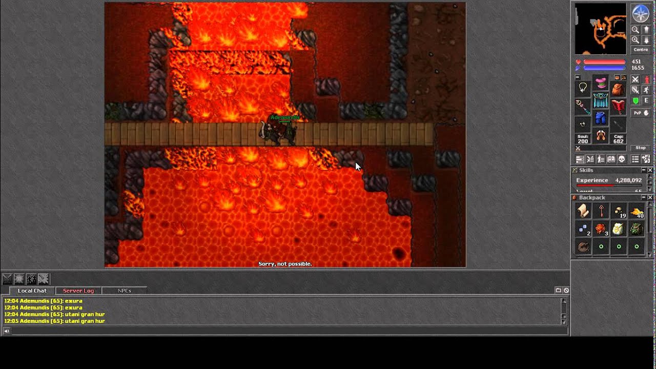 Tibia Quest na scyzoryk misja 4 i jak wyjść z hellgate