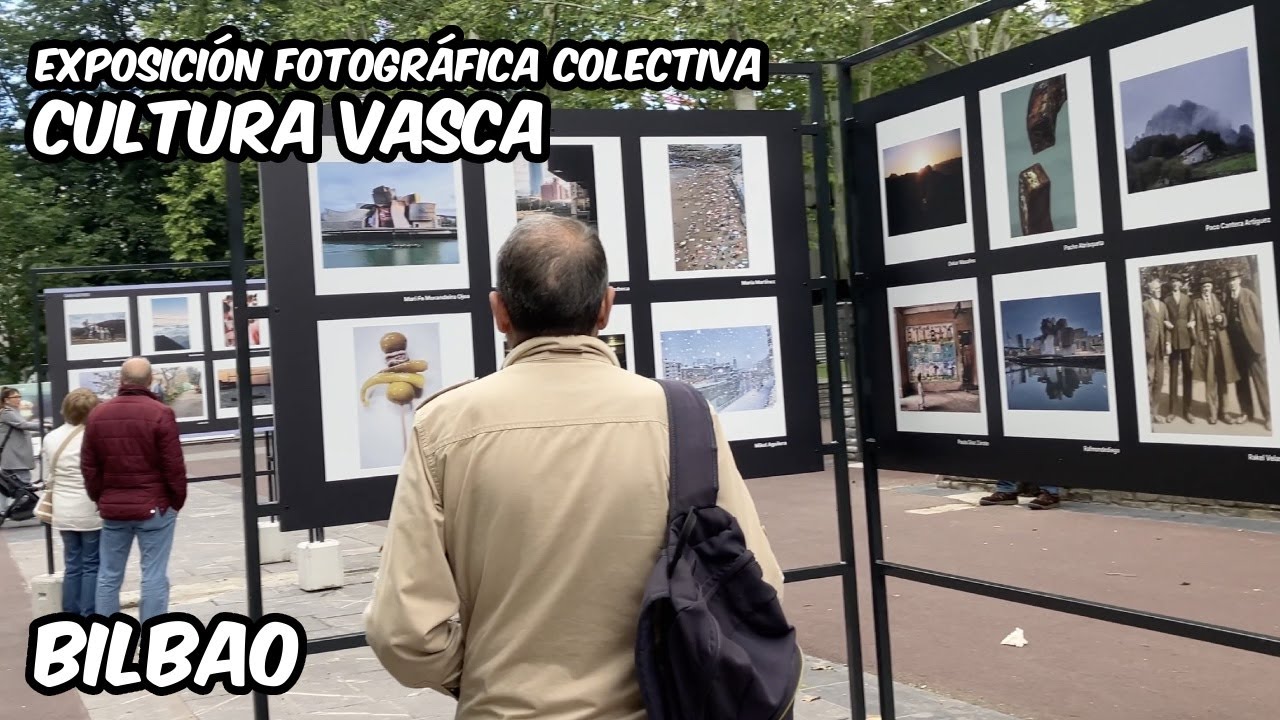 Exposición fotográfica colectiva Cultura Vasca. Parque de Doña Casilda, Bilbao. 21 Mayo 2024.