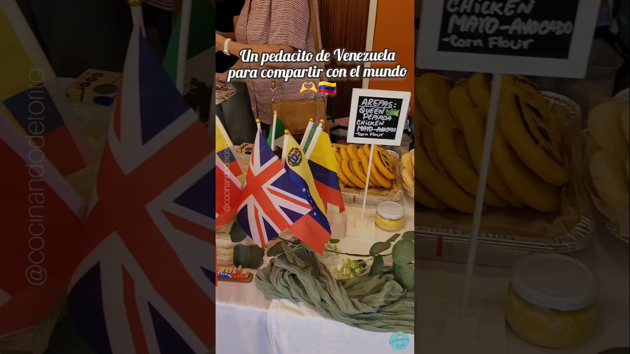 Saliendo de mi zona de confort 🤭 #venezuela #arepas #venezolanosporelmundo #venezolanoseninglaterra