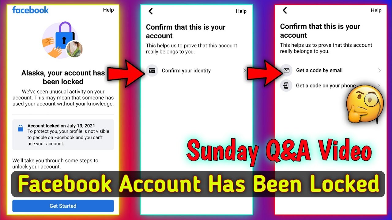 Facebook Account lock get started problem | Facebook Account Has Been Locked | #askultra