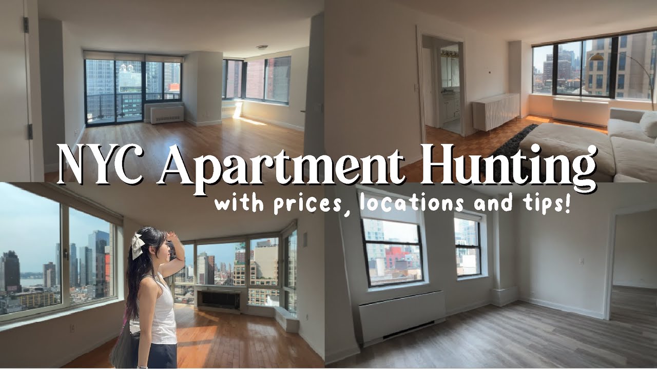 Apartment Hunting in NYC | Touring 10 apartments in Manhattan so you don't have to