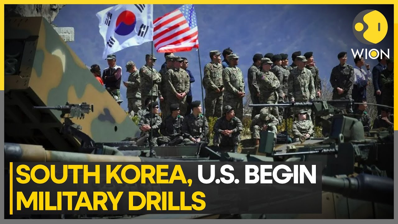 US, South Korea begin military drills, hundreds of soldiers mobilised for drills | World News | WION