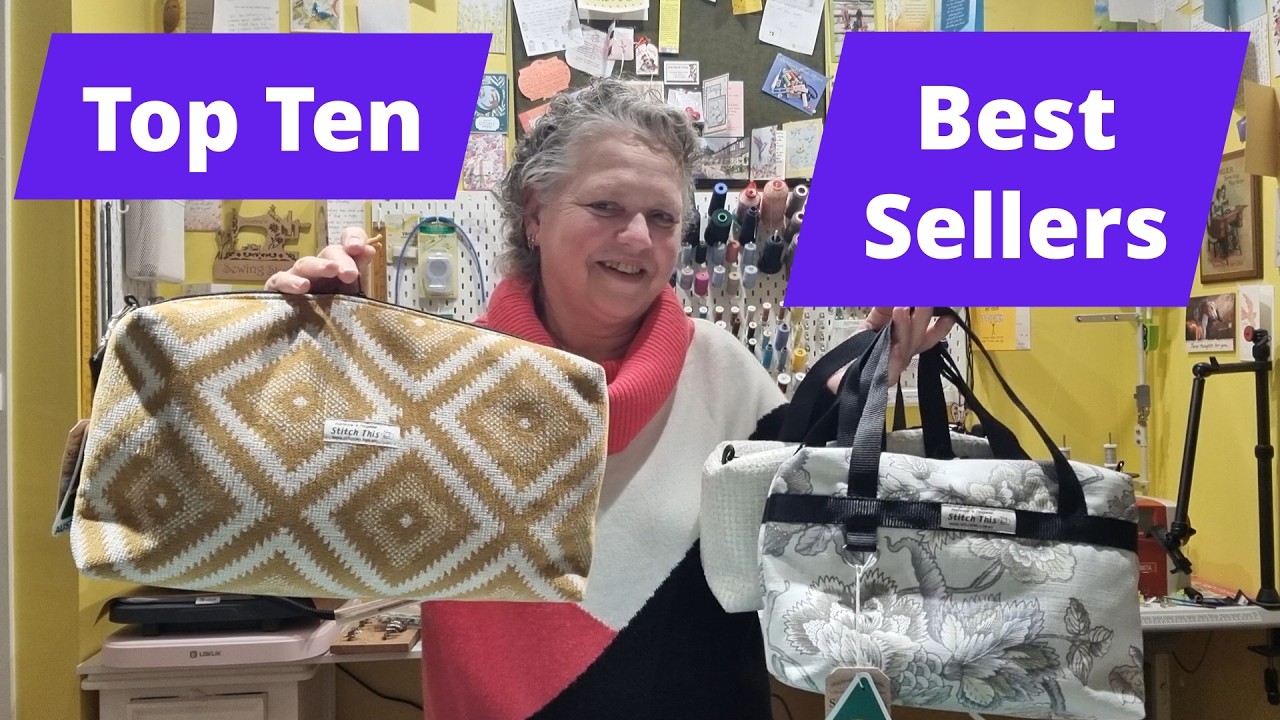 Sew to Sell My Top Ten Best Sellers. Part 18. What handmade products did I sell in the past 3 months