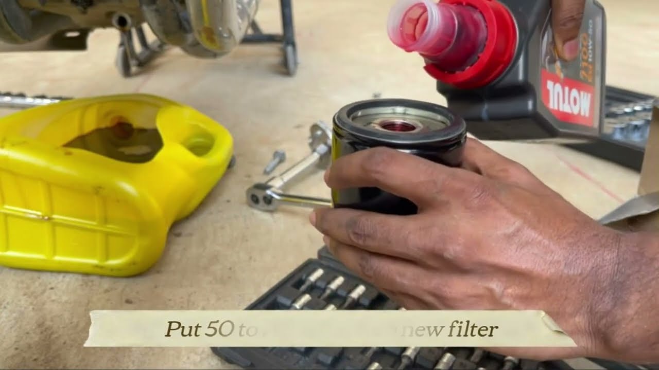 Royal Enfield Continental GT650 Oil Change at Home – Easy DIY Guide