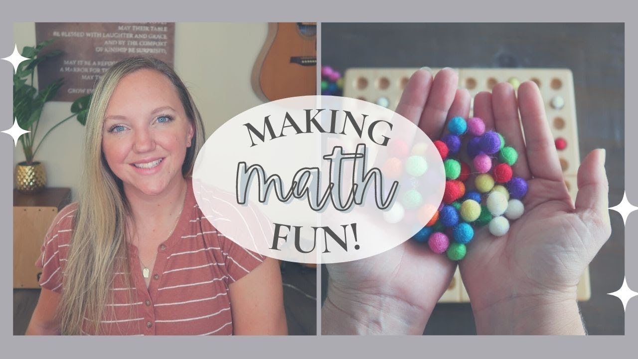 HOW WE MAKE MATH FUN! || HOMESCHOOL SHOW + TELL