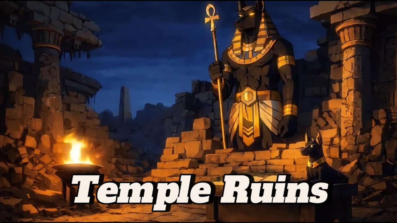 Temple Ruins 🌙 Ancient Ambient Music for Focus, Meditation & TTRPG Atmosphere
