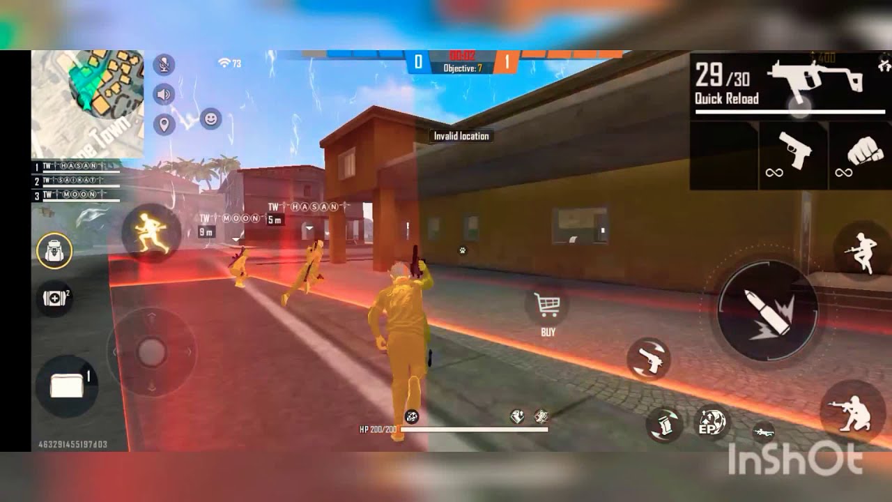 Play castom with my guild player and my freind
