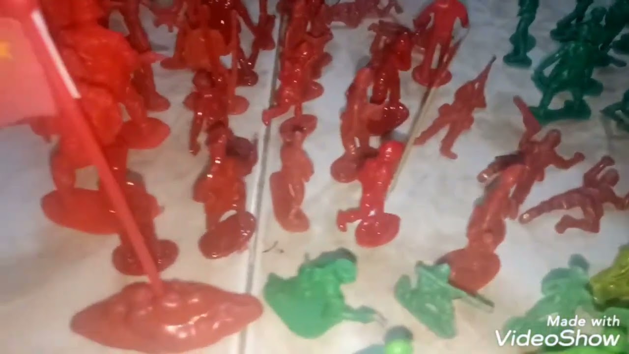 Toy soldier collection ww2 scale