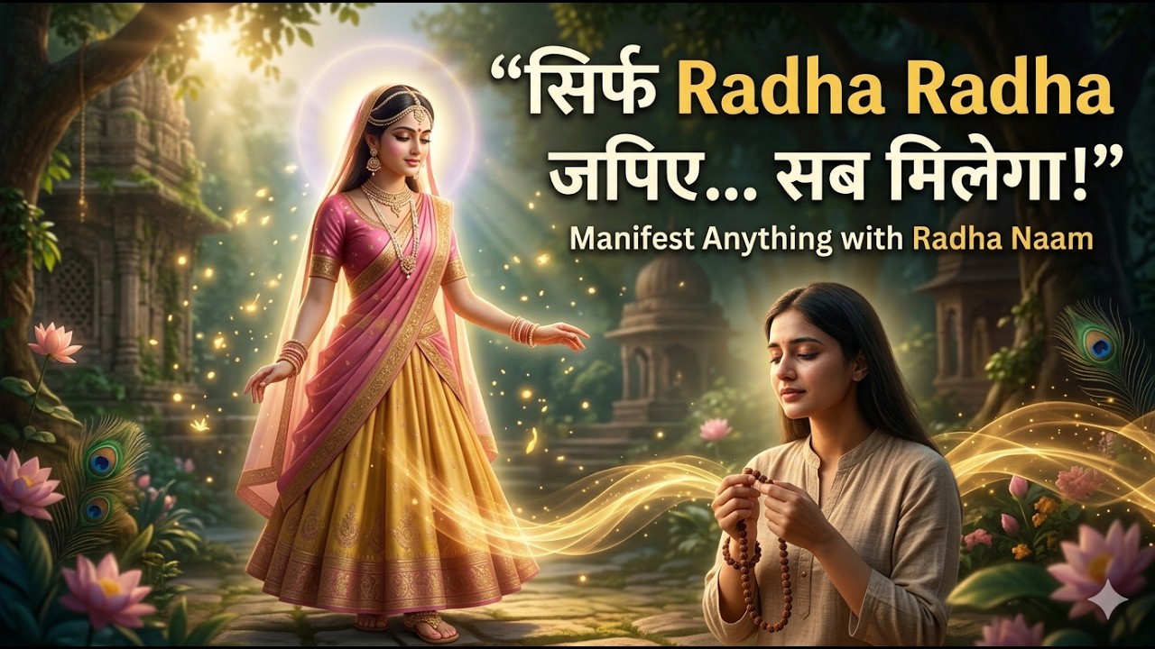 Radha Naam Jaap | अखंड श्री राधा नाम जप | Continuous Radha Radha Jaap