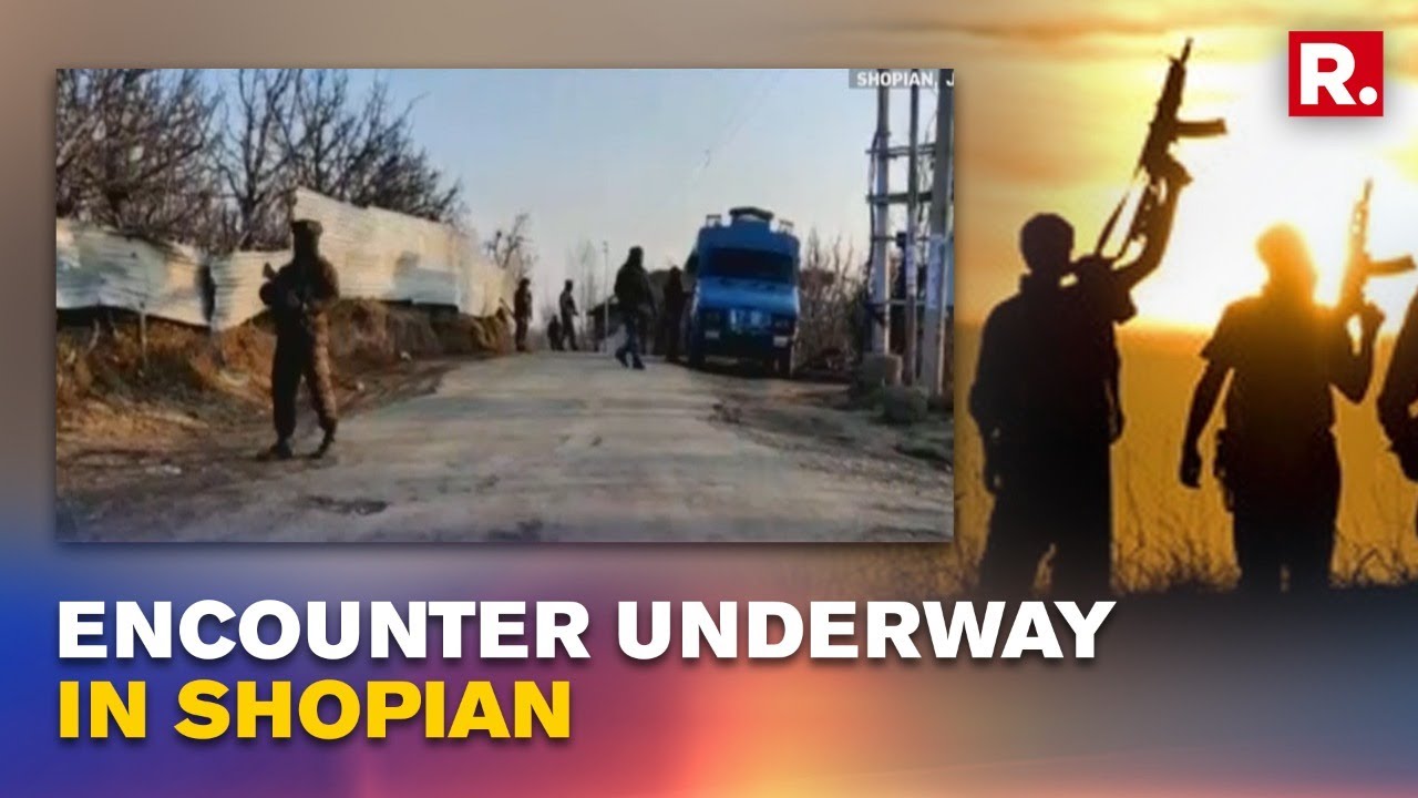 J&K: Encounter Underway In Shopian; 3 Terrorists Trapped In Check Cholan Area | English News