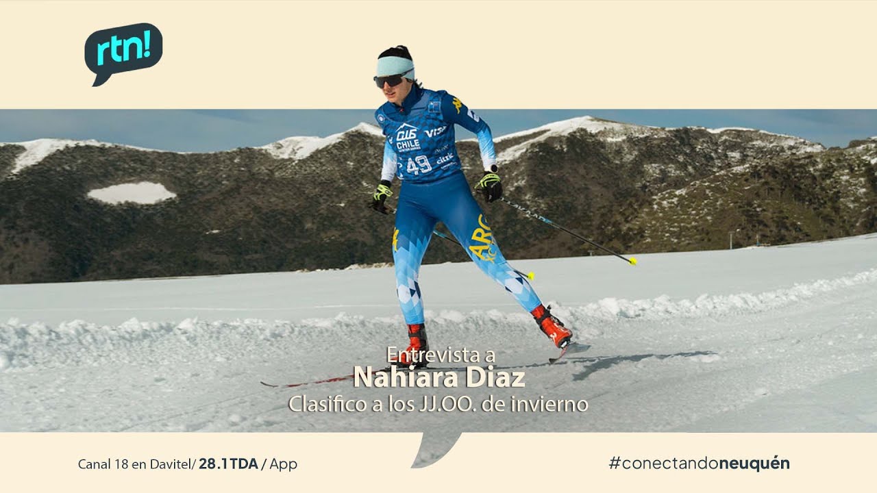 #conectadosrtn  NAHIARA DÍAZ REPRESENTARÁ A LA ARGENTINA EN LOS JUEGOS OLÍMPICOS DE INVIERNO