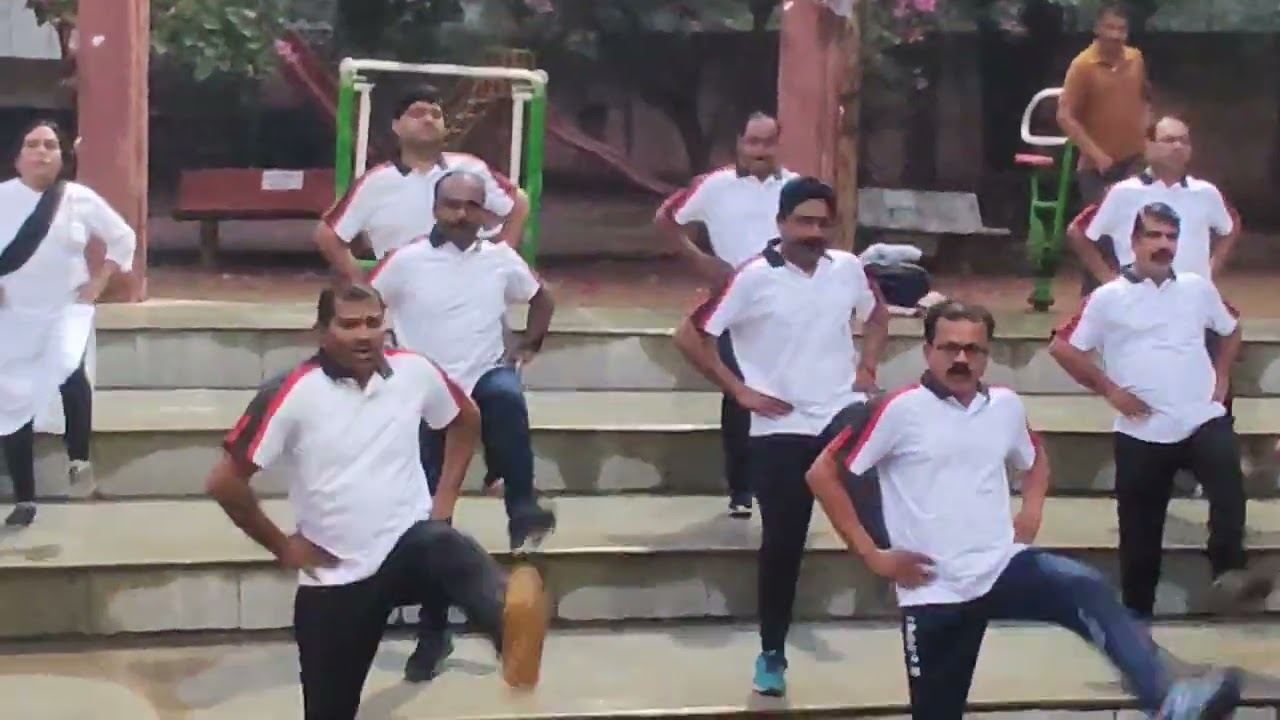 योगापरिवार भद्रावती..... योगनृत्य