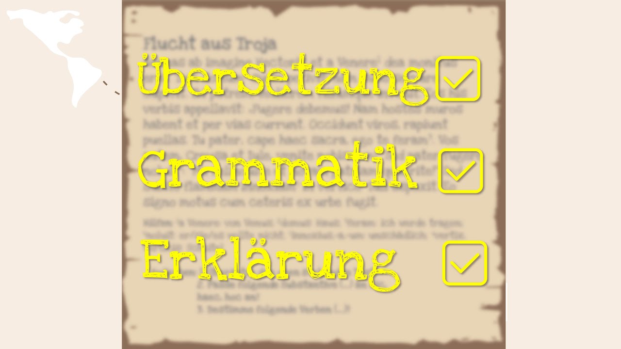 Latein | 📜Klassenarbeit 9./10. Klasse (Aeneas, Troja)