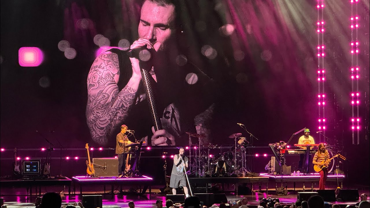 Maroon 5 - Moves Like Jagger - Live in Charlotte, NC (6/27/24)