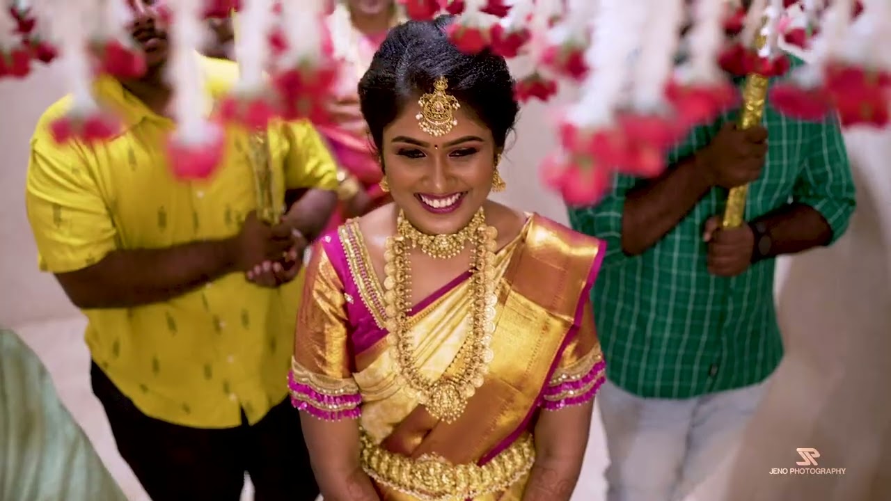 Kannan Dhivya Wedding Film 4K | Jeno Photography | SPS Mahal Trichy