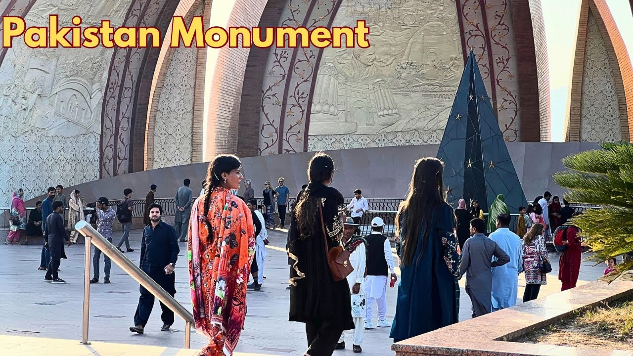 Pakistan Monument Islamabad 4k Walking Tour 