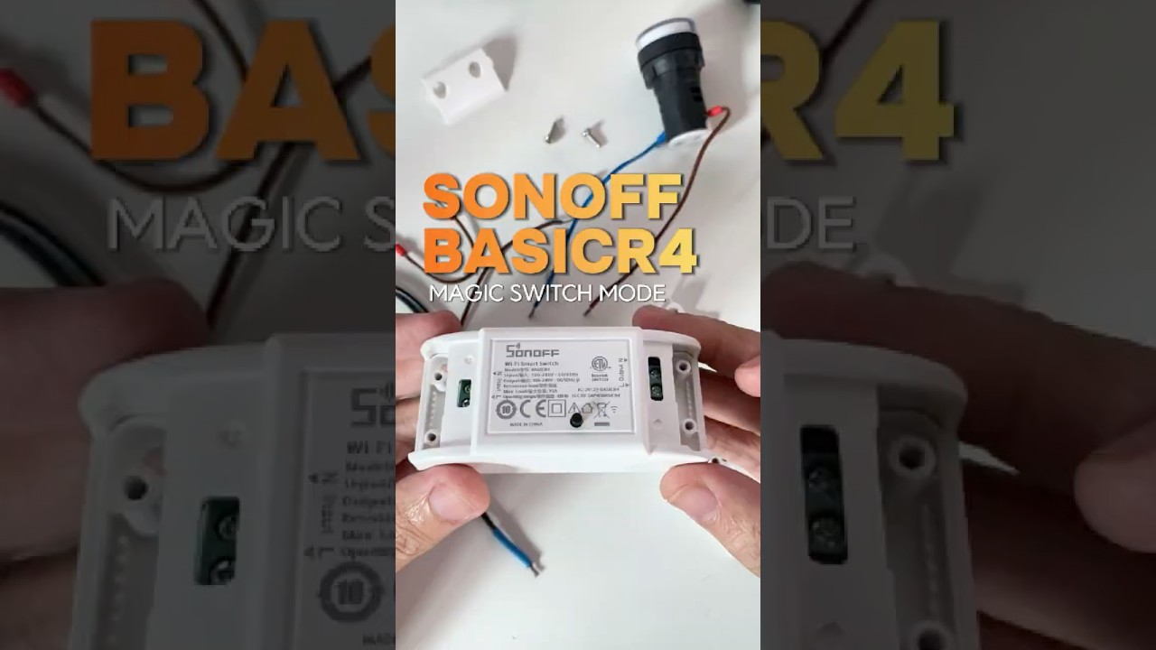 SONOFF BASICR4 Magic Switch Mode