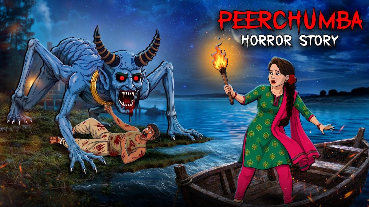 Peerchumba - Shamshan Ka Rakshas | Animated Horror Story | सच्ची डरावनी कहानी | Scary Town Hindi