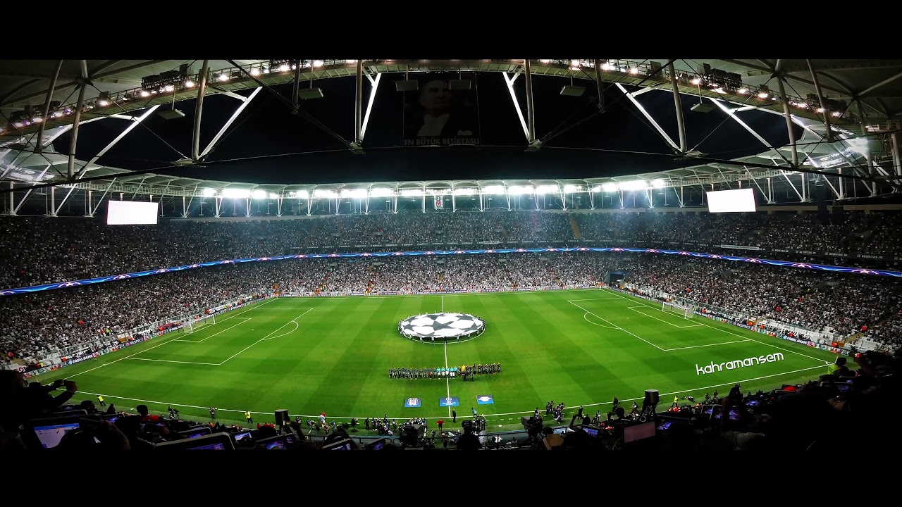 4K UEFA Champions League Anthem - Besiktas vs RB Leipzig (GoPro 5 Session)